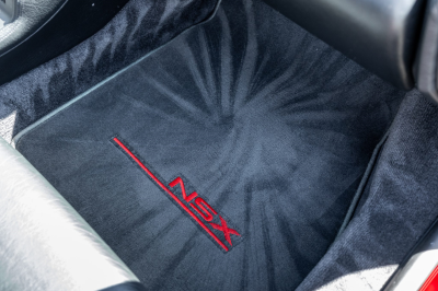 1991 Acura NSX in Formula Red over Black
