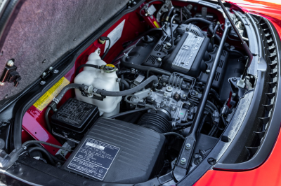 1991 Acura NSX in Formula Red over Black