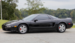 1991 Acura NSX in Berlina Black over Black