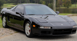 1991 Acura NSX in Berlina Black over Black