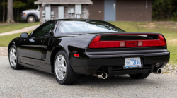 1991 Acura NSX in Berlina Black over Black