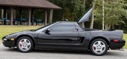 1991 Acura NSX in Berlina Black over Black