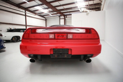 1991 Acura NSX in Formula Red over Black