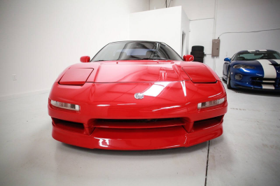 1991 Acura NSX in Formula Red over Black