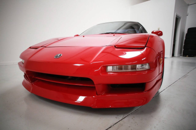 1991 Acura NSX in Formula Red over Black