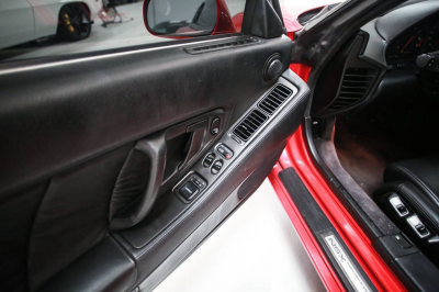 1991 Acura NSX in Formula Red over Black