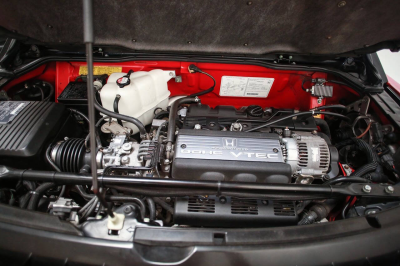 1991 Acura NSX in Formula Red over Black