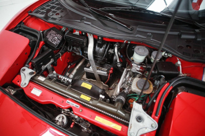 1991 Acura NSX in Formula Red over Black