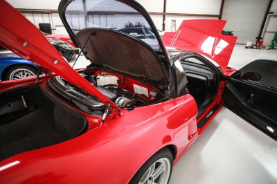 1991 Acura NSX in Formula Red over Black