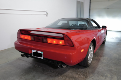 1991 Acura NSX in Formula Red over Black