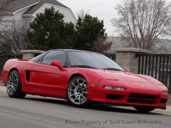 1991 Acura NSX in Formula Red over Black