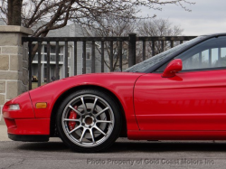 1991 Acura NSX in Formula Red over Black