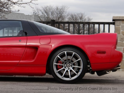 1991 Acura NSX in Formula Red over Black