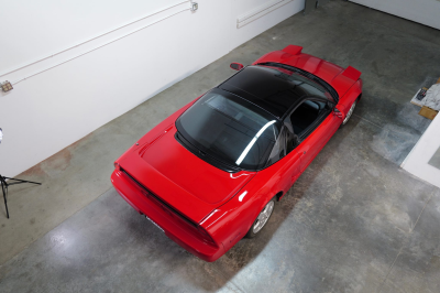 1991 Acura NSX in Formula Red over Black