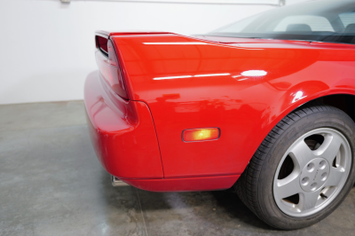 1991 Acura NSX in Formula Red over Black