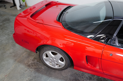 1991 Acura NSX in Formula Red over Black