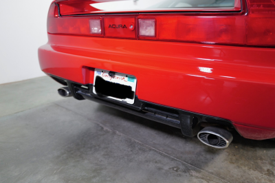1991 Acura NSX in Formula Red over Black