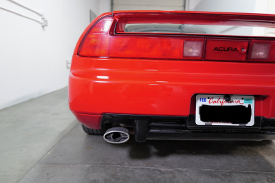 1991 Acura NSX in Formula Red over Black