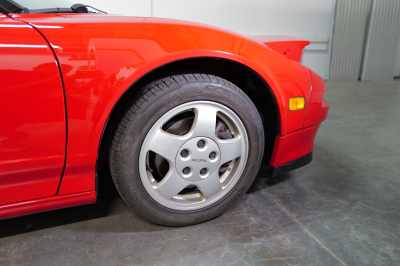 1991 Acura NSX in Formula Red over Black