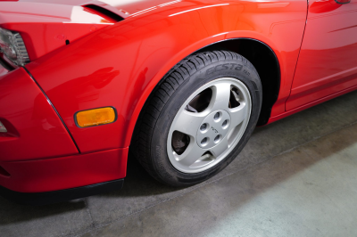 1991 Acura NSX in Formula Red over Black