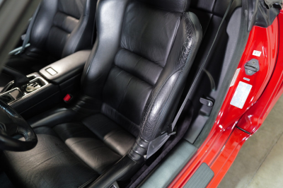 1991 Acura NSX in Formula Red over Black