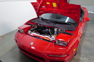 1991 Acura NSX in Formula Red over Black