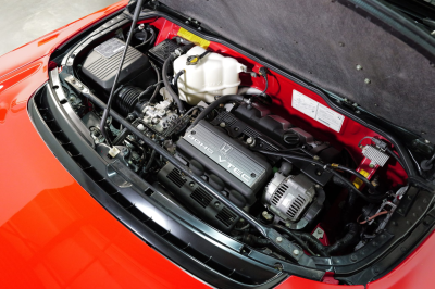 1991 Acura NSX in Formula Red over Black