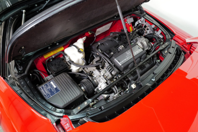 1991 Acura NSX in Formula Red over Black