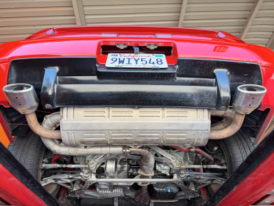 1991 Acura NSX in Formula Red over Black