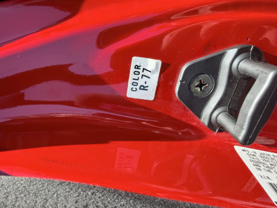 1991 Acura NSX in Formula Red over Black