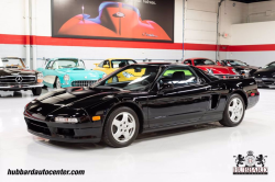 1991 Acura NSX in Berlina Black over Black