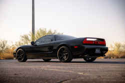 1991 Acura NSX in Berlina Black over Black