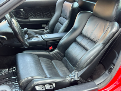 1991 Acura NSX in Formula Red over Black
