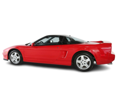 1991 Acura NSX in Formula Red over Black