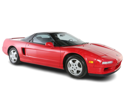 1991 Acura NSX in Formula Red over Black