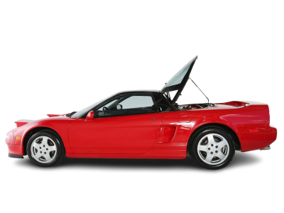 1991 Acura NSX in Formula Red over Black