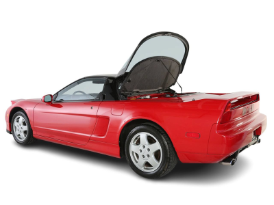 1991 Acura NSX in Formula Red over Black