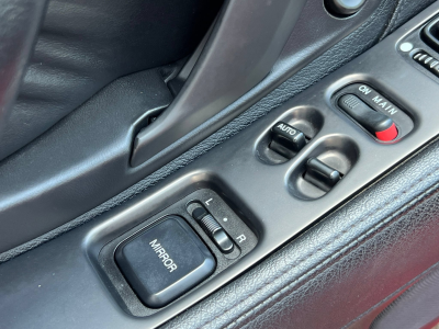 1991 Acura NSX in Formula Red over Black