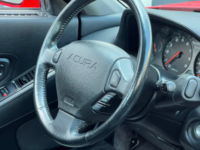 1991 Acura NSX in Formula Red over Black