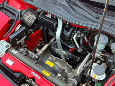 1991 Acura NSX in Formula Red over Black