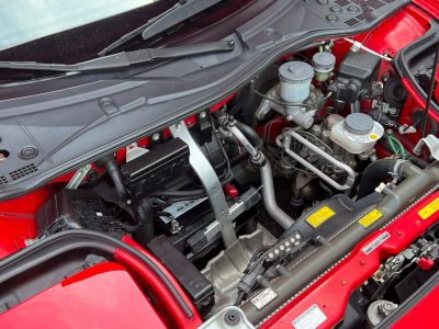 1991 Acura NSX in Formula Red over Black