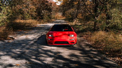 1991 Acura NSX in Formula Red over Black