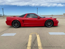 1991 Acura NSX in Formula Red over Black