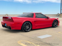 1991 Acura NSX in Formula Red over Black