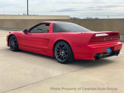 1991 Acura NSX in Formula Red over Black