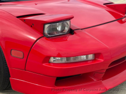 1991 Acura NSX in Formula Red over Black