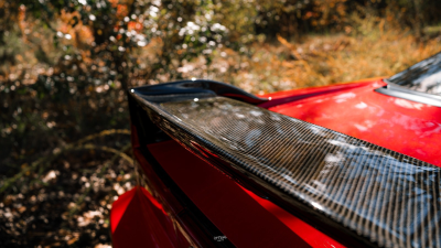 1991 Acura NSX in Formula Red over Black
