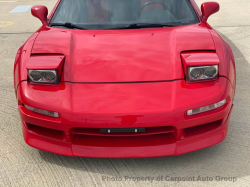 1991 Acura NSX in Formula Red over Black