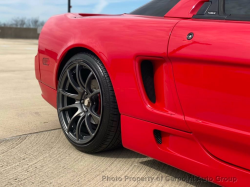 1991 Acura NSX in Formula Red over Black