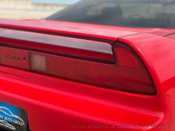 1991 Acura NSX in Formula Red over Black